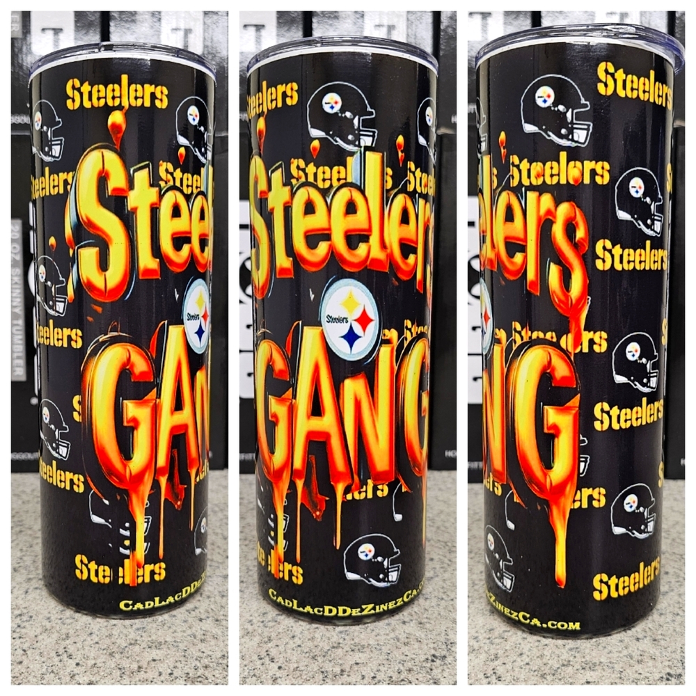 🔥 NEW ARRIVAL! Pittsburgh Steelers Tumbler 🔥
